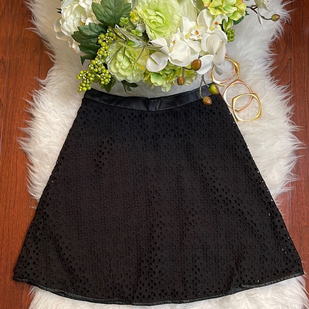 Ann Taylor Eyelet Skirt